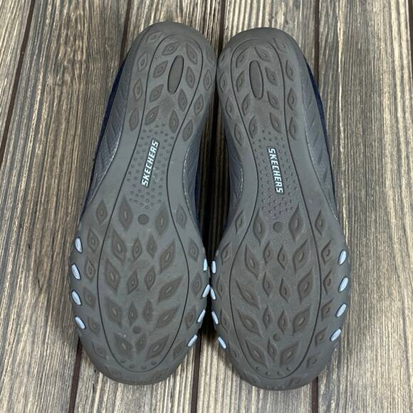Skechers Breathe Easy  Women Casual Comfort Shoes Sneakers Navy Blue Sz 5.5 - Picture 6 of 8